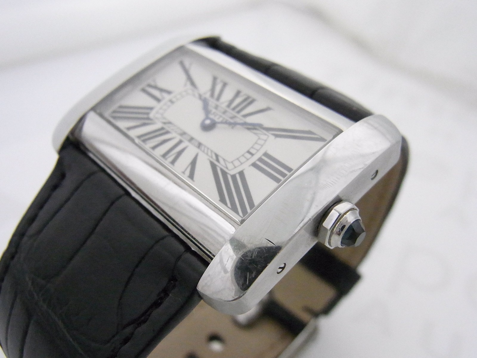 Cartier tank divan LM W6300655 watch 