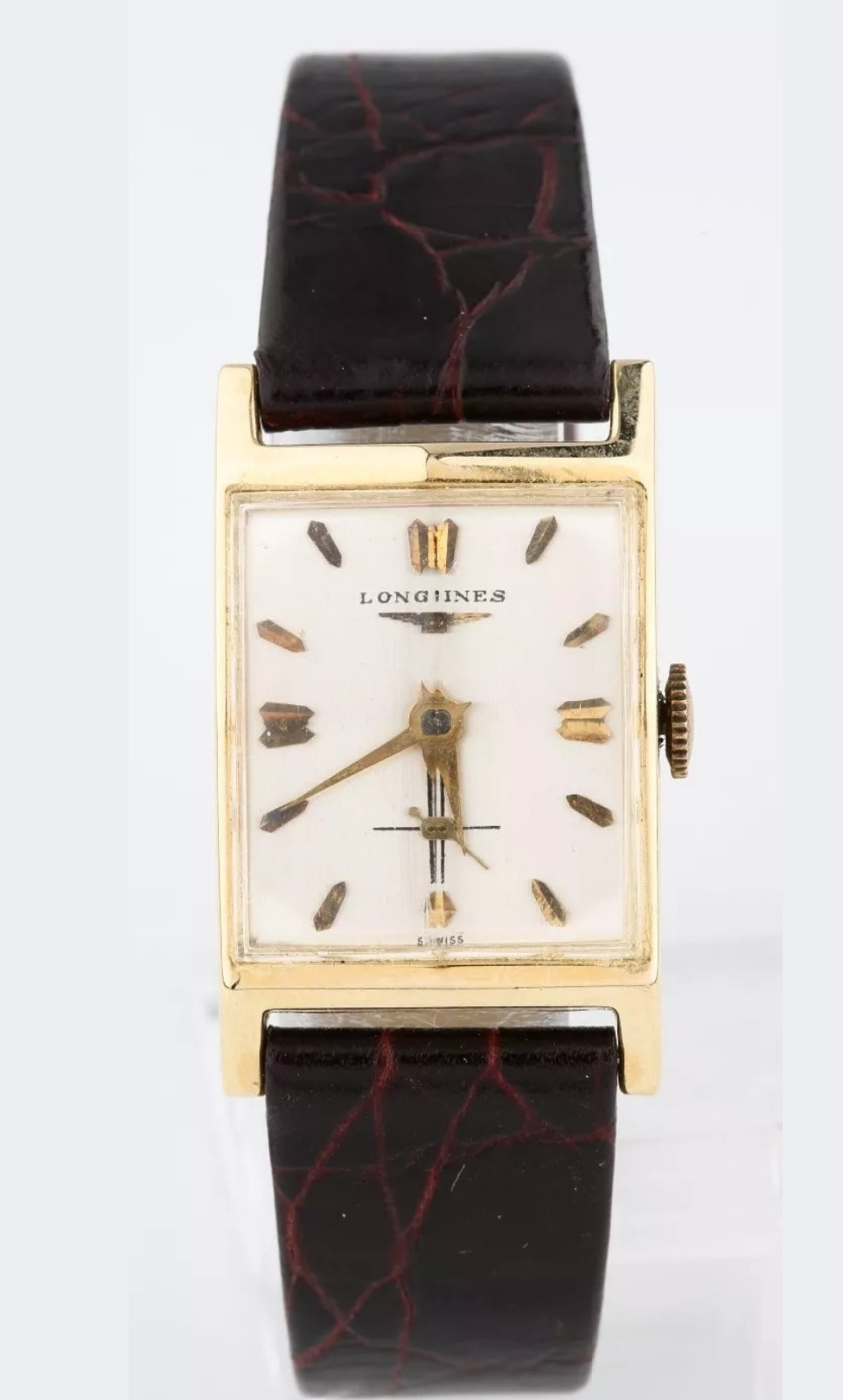 Used Longines 14k gold mens longines 
