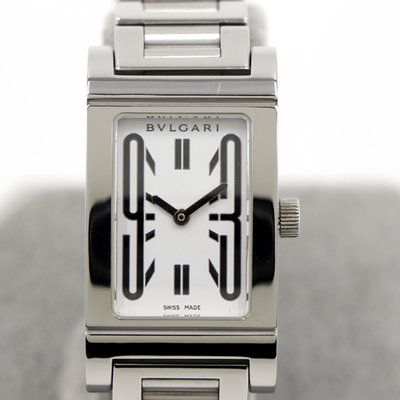 relogio bvlgari rettangolo