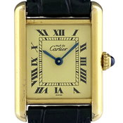 中古のカルティエ タンクヴェルメイユ(Cartier)腕時計 を販売してい  